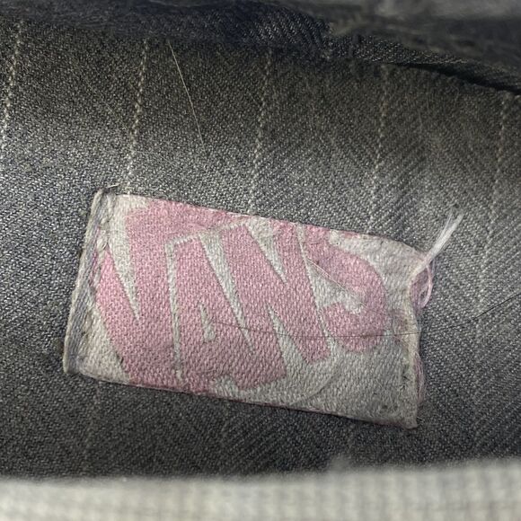 Vans Shoes Woman's Size 8.5 Boat Loafers Comfort Slip On Canvas Nautical Buttons - Picture 10 of 11